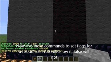 Minecraft Residence Plugin Tutorial