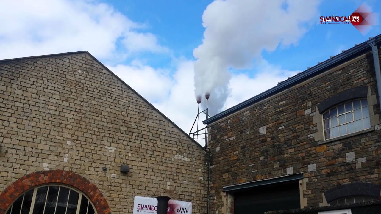 Swindon Railway Works Hooter Sounds Again - YouTube