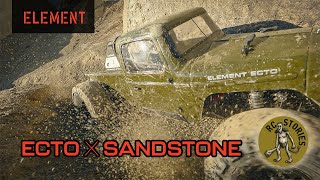 Sandstone Cliff Rock Crawling! Element RC Ecto