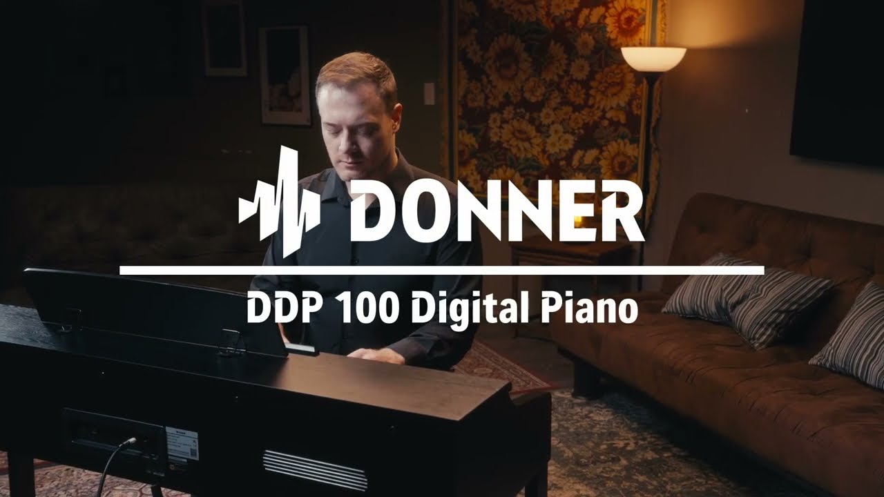 🎹 Donner DDP-100S 88 Key Graded Hammer Weighted Digital Piano +