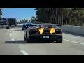Supercars BLASTING HARD Accelerations To Supercar Saturdays Florida SENNA Revuelto SVJ Roadster