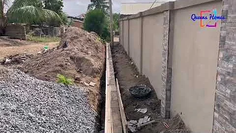 Fencwall Plastering Part 2 | Building a Dream House in Ghana | Episode 49