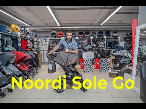 Детская коляска Sole Go от норвежского бренда Noordi в комплектации 2 в 1