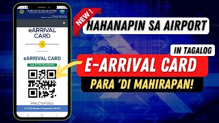 🛑EASY & NEW eARRIVAL CARD REGISTRATION TAGALOG TUTORIAL || FOR FAST AND SMOOTH AIRPORT ARRIVAL IN PH