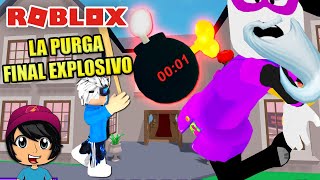 Venci A Todos Los Villanos La Purga Soy Blue Break In Roblox Espanol - soy chido roblox