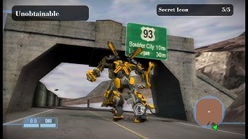 Transformers The Game  -  HooverExt\HooverDam  Collectable Locations