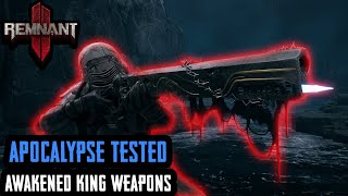 Remnant 2 Apocalypse Tested: Awakened King DLC Weapons