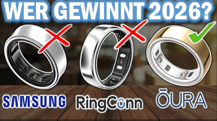 SMART RINGE kaufen: Top 3 Smart Ringe 2026 im Vergleich!