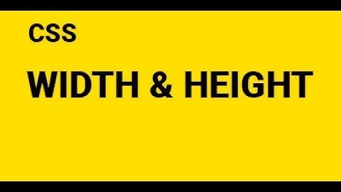 7 Css Width and Height in Hindi