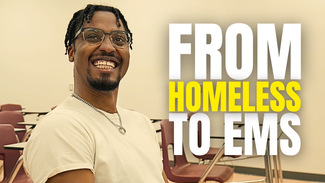 I Went From Homeless To Graduating The WCJC EMS Program - Kareem Montgomery
