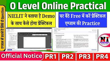 O-niveau praktijkexamen 2025 | O-niveau praktijkexamen online demo | O-niveau praktijkexamen pr1/...