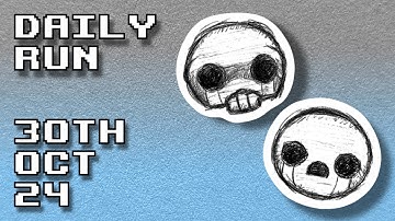 The Binding of Isaac | Daily Run 30th Oct 2024 (Rank: 6️⃣)