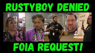 Frauditor RustyBoy & Loony Lana Denied Verbal FOIA Request!