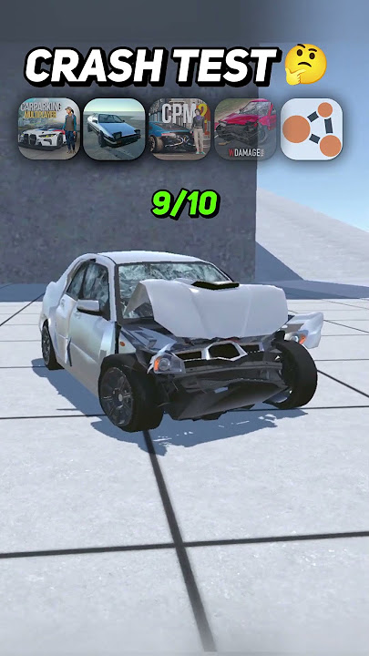 Top 4 Mobile Games Crash-Test #carparkingmultiplayer