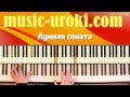 Бетховен Лунная соната / Beethoven Moonlight (piano cover + tutorial + ноты)