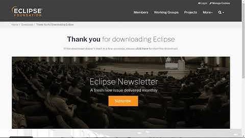 5. Setting up Eclipse - Getting Started with Struts 2, Spring JDBC, Maria DB and the Eclipse IDE