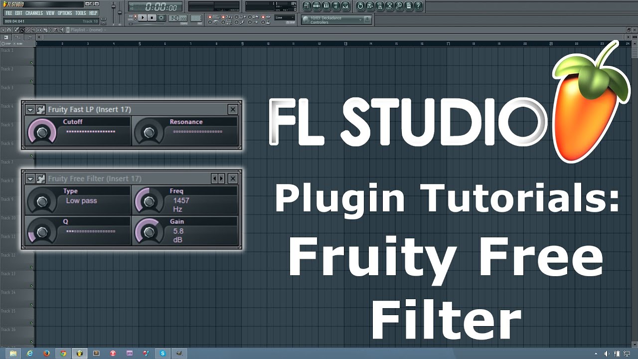 fl studio tutorial how to use fruity free filter fruity fast lp