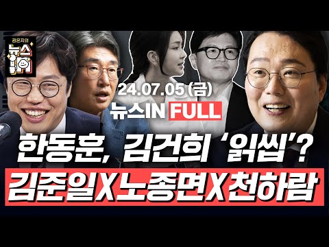 ｜노종면·천하람을 위한 김준일의 <strong>SWOT</strong> <strong>분석</strong>! (김준일, 노종면, 천하람)｜[김은지의 뉴스IN] #뉴스인