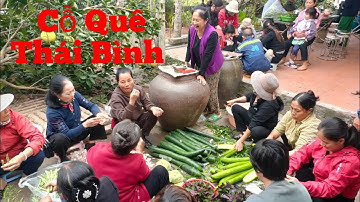 TOÀN CẢNH LÀM CỖ ĐÁM CƯỚI QUÊ HƯƠNG THÁI BÌNH