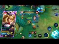 THIS LAYLA NEW SOLO RANK BEST BUILD &amp; EMBLEM ONE HIT (recommended build dan emblem) -MLBB