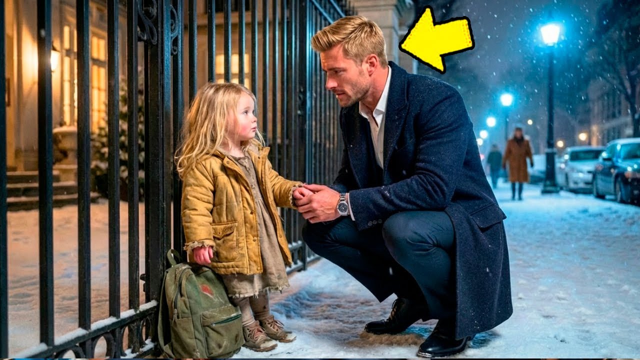 „Proszę pana, mama nie wróciła…” — A CEO poszedł za nią w śnieg…