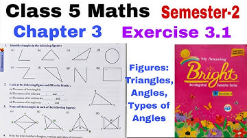 Class 5 Maths Chapter 3.1 | Triangles | ICSE Mathematics Semester 2 | CBSE & NEP
