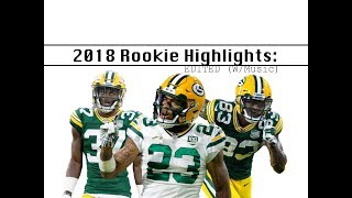 Packers 2018 Rookie Season Highlights: Edited (w/music)