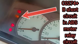 C0274 B Short Circuit In Abs Moter Relay Circuit Urduhindi C1343