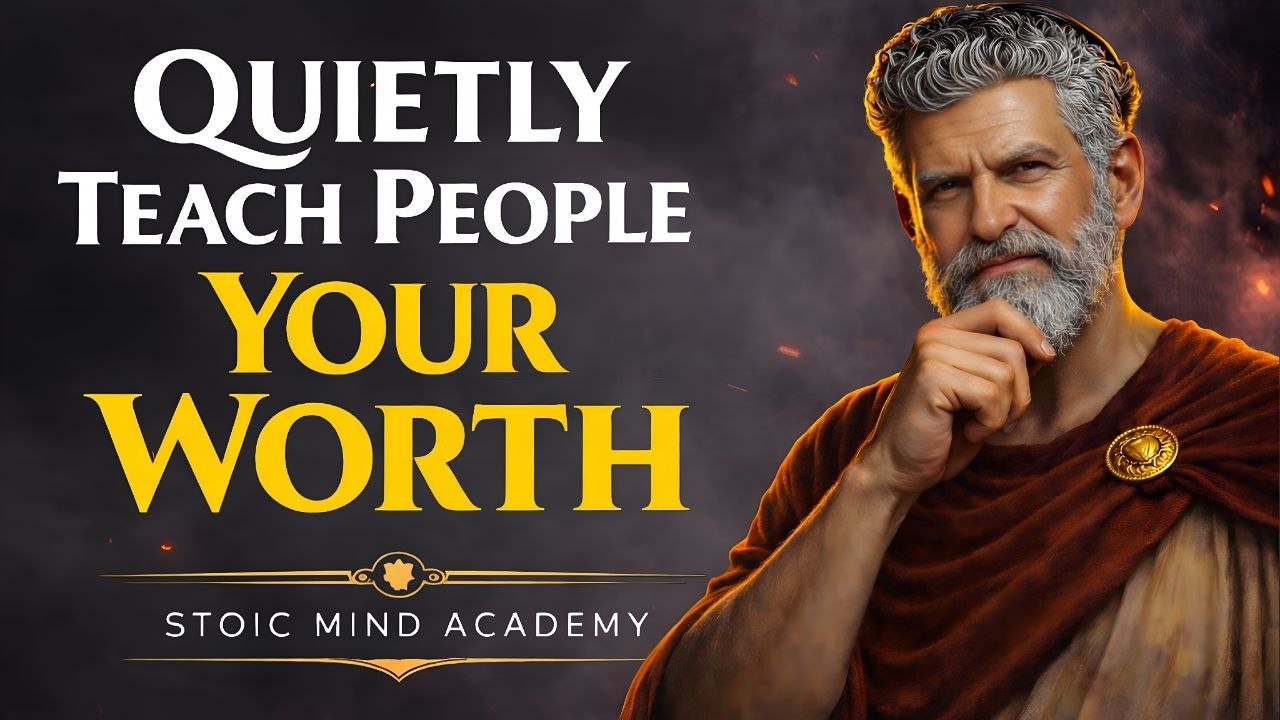 These 7 Behaviors Quietly Teach People Your Worth  Stoicism Philosophy