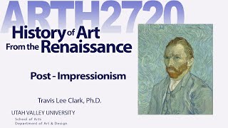 Lecture12 Post Impressionism