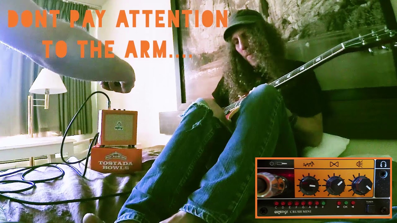 Ken Rose of Hero Jr Hotel Jam with Orange Crush Mini YouTube