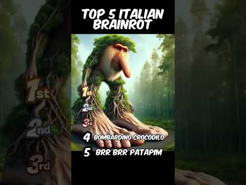 Top 5 Italian Brainrot  #brainrot #memes #tralalerotralala