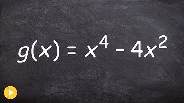 Graphing a fourth degree polynomial