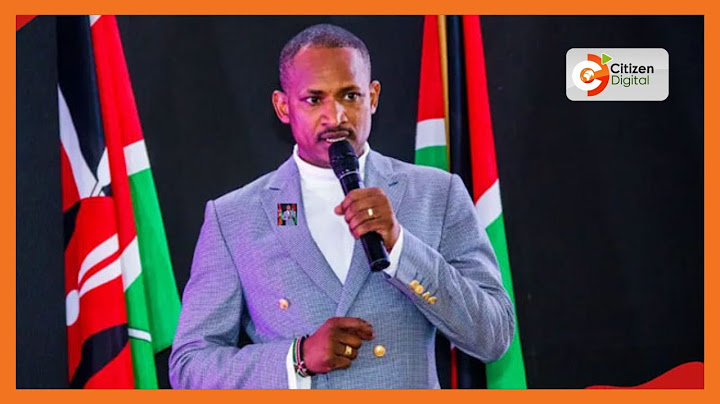 "In 2027, dimples will compete with brains," MP Babu Owino tells Governor Sakaja