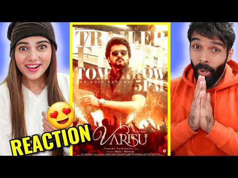 Varisu Trailer Reaction | Thalapathy Vijay | Rashmika | Vamshi Paidipally | Dil Raju | S.Thaman