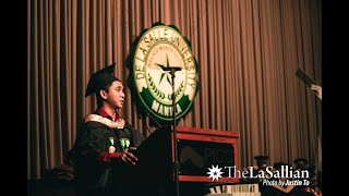 “Fate”  De La Salle University (DLSU) 194th CE Graduation Speech  James Marius N. Bolinao
