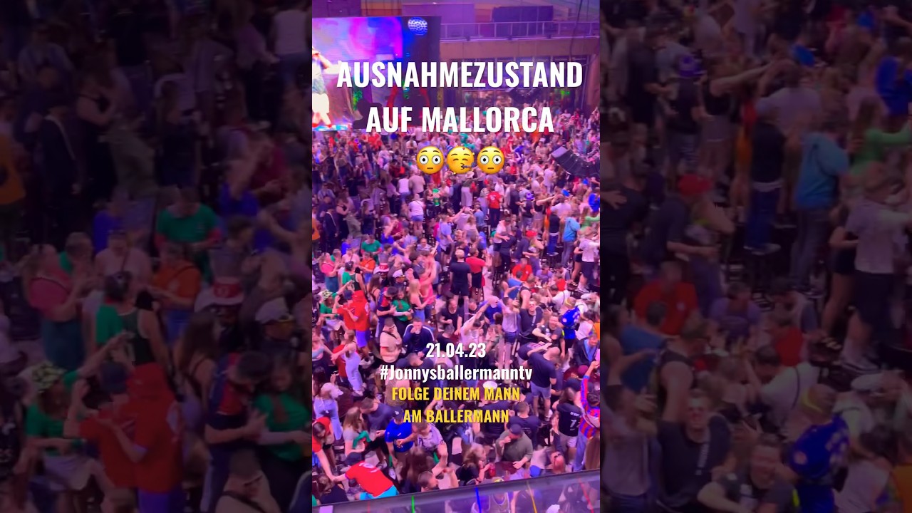 Ausnahmezustand am Ballermann 😳 im Megapark Mallorca 21.04.23 