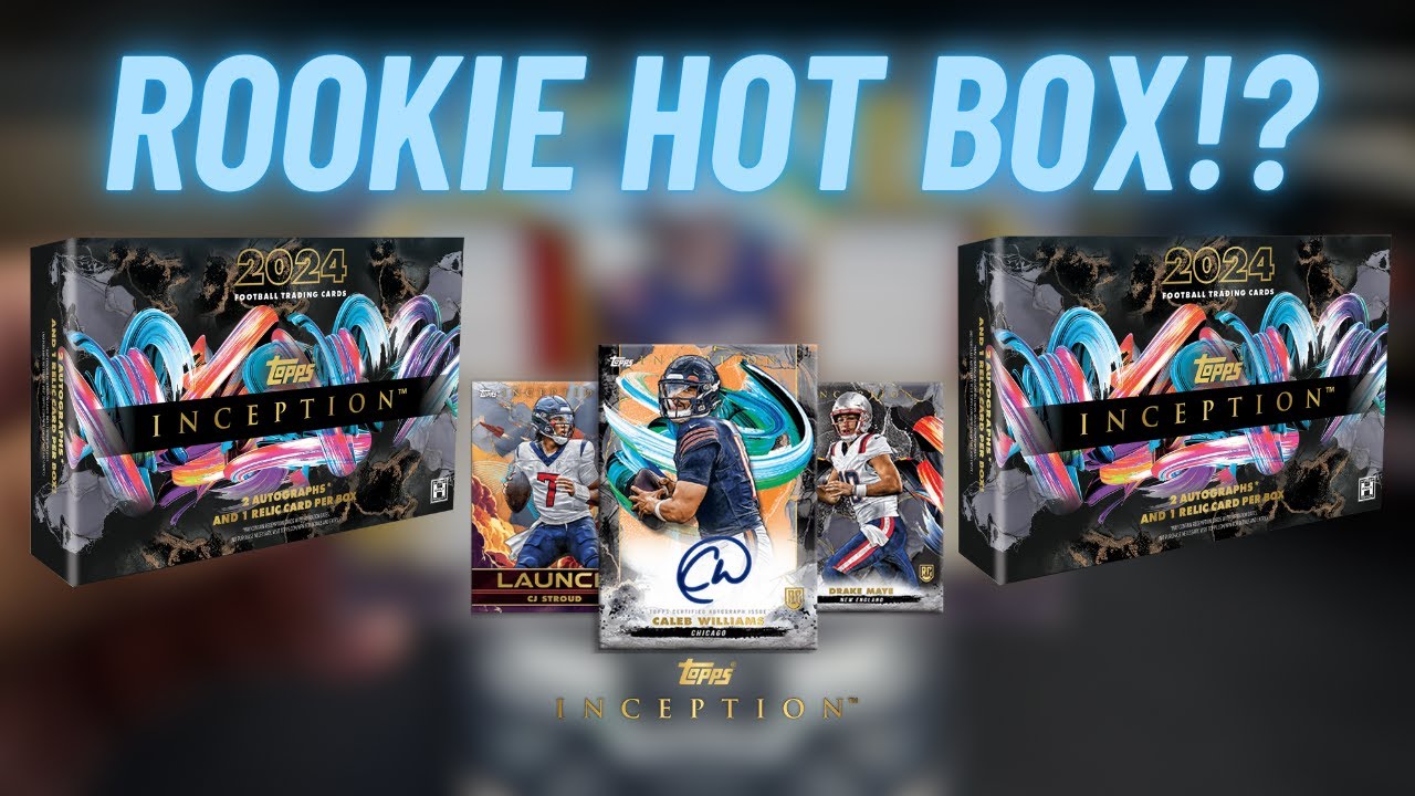 BIG ROOKIE PATCH AUTO HIT! ? 2024 Topps Inception Football Hobby 