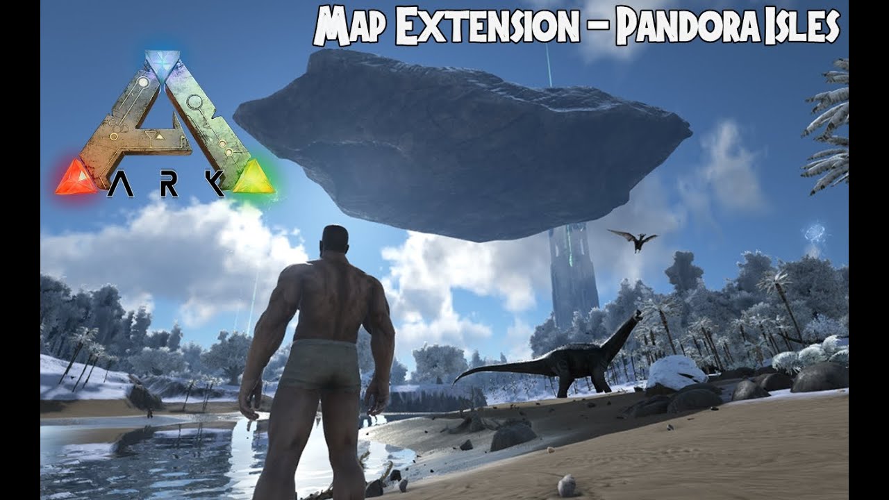 ARK Survival Evolved - MOD Map Extensions - Pandora Isles - YouTube