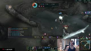 Look at the cleanse look at the moves tyler1 zed lul what was that
