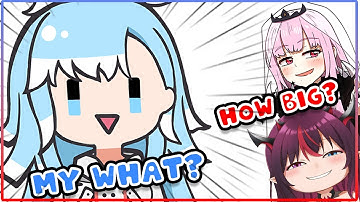 [ENG SUB/Hololive] Kobo is too innocent when IRyS asked her about her booba size