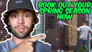 Do this Now to Book out your Spring Season! (Pressure Washing) by Caleb Pullman 420 views 3 months ago 6 minutes, 55 seconds