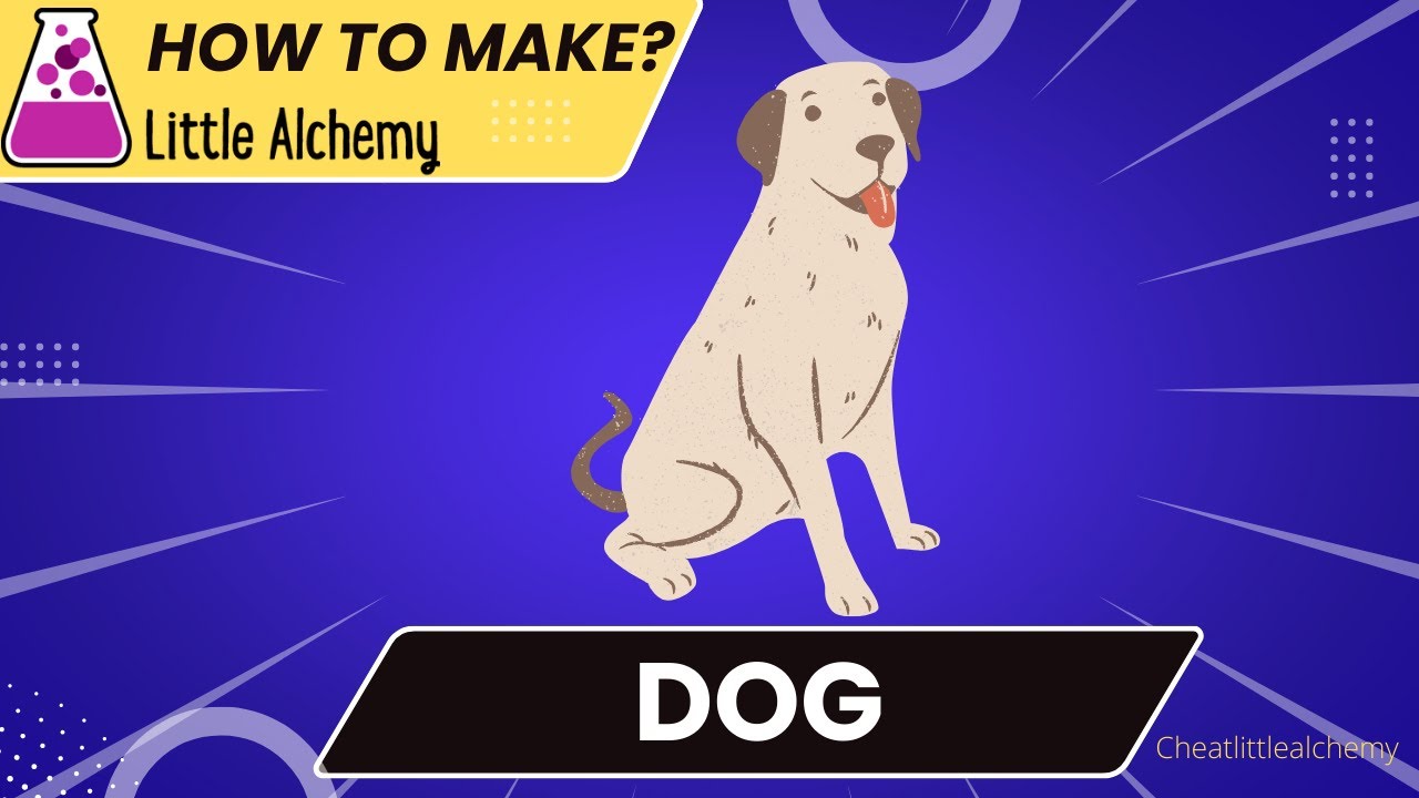 How to make DOG in Little Alchemy 2 