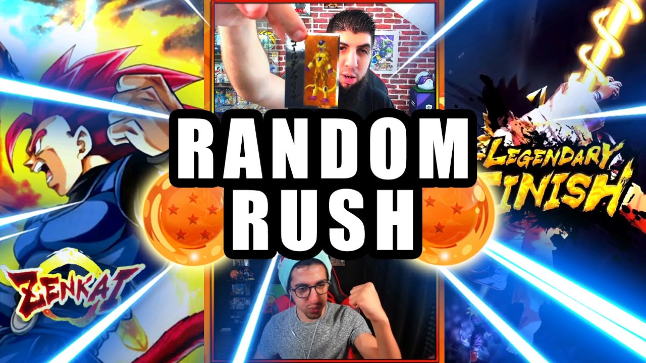 RANDOM RUSH DRAGON BALL LEGENDS vs YEKAIS la revanche