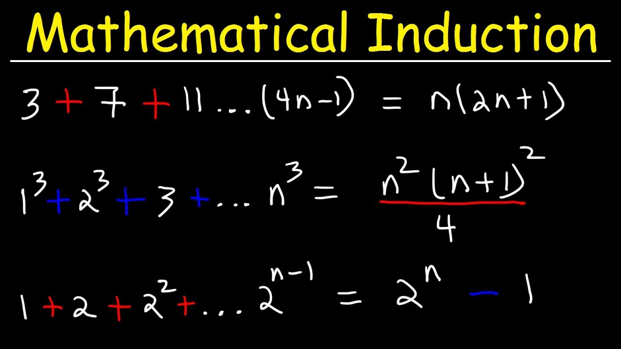 mathematical induction assignment