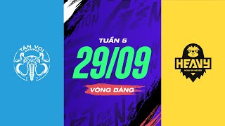 TÂN VOI GAMING VS HEAVY: BẤT NGỜ NGÀY TRUNG THU l ĐTDV MÙA ĐÔNG 2023 - VÒNG BẢNG NGÀY 29/09