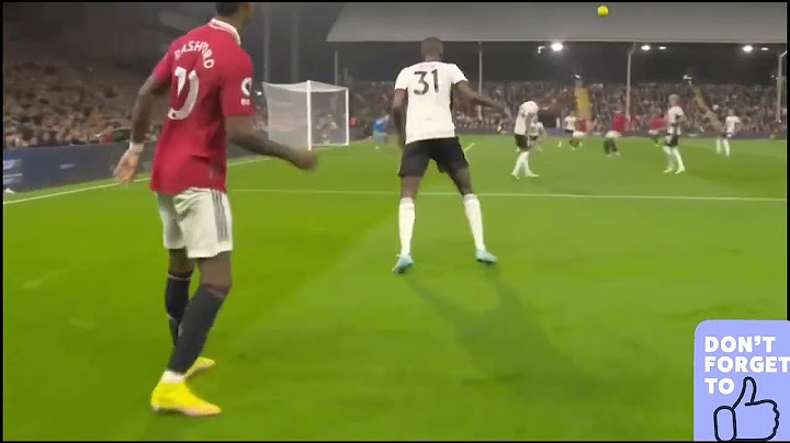 Manchester United v Fulham  Key Moments GOAL
