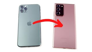 I'm Switching From iPhone 11 Pro Max to Note 20 Ultra