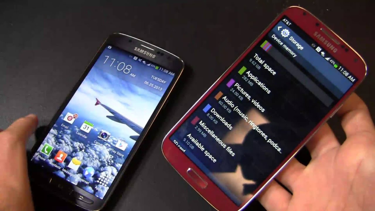 Samsung Galaxy S4 Active vs. Samsung Galaxy S 4 - YouTube