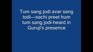 Tumse O Jodi Avar Sang Todi